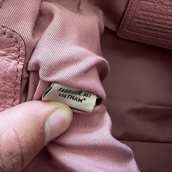 Coach Vintage Kelsey Satchel Pink Pebbled Leather Crossbody Purse w/ Wallet - Picture 11 of 16